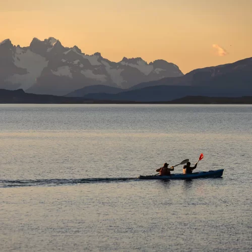 Kayak por el Fiordo